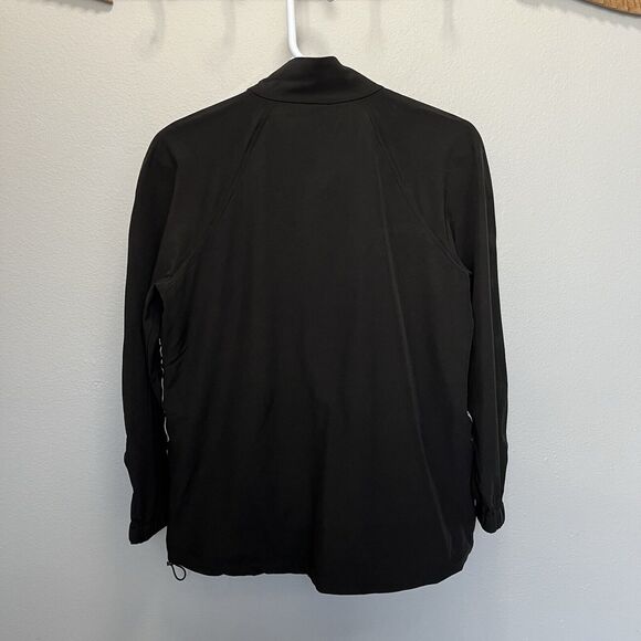 Boston Proper | 2 Piece Track Suit Warm Up Leopard Animal Print Black Size Small - Picture 6 of 9